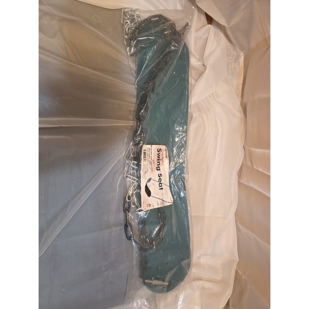 Swing Set Seat Durable Playground Rubber Seat Playground or Tree 1 Elite GREEN